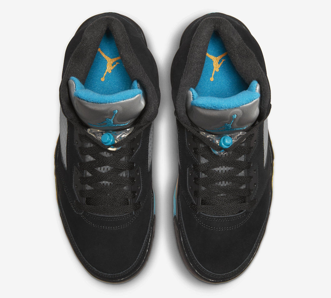 DD0587-047 RETRO 5 AQUA $380.00