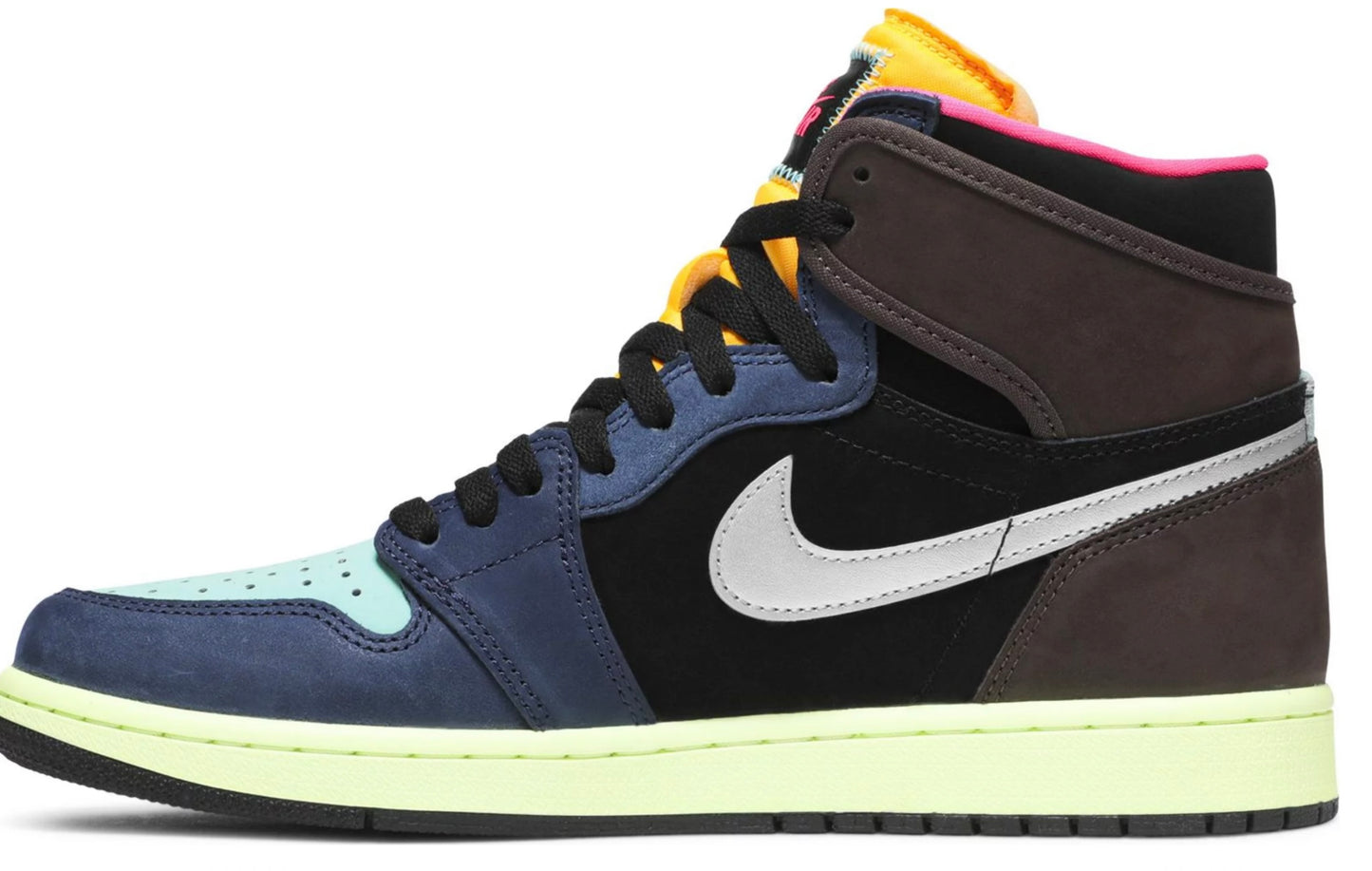 AJ 1 RETRO-555088 BRW/BLK/RPINK $320